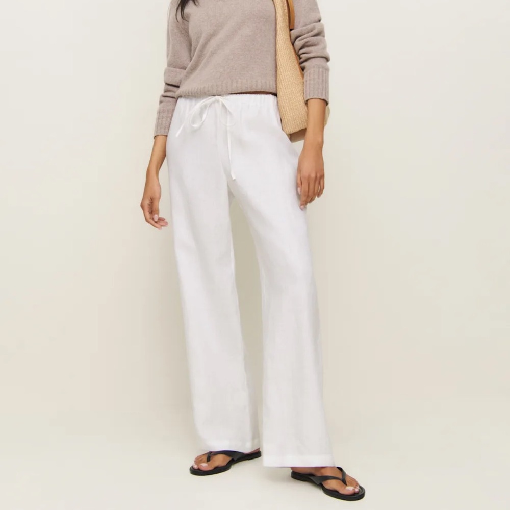 Reformation Olina Linen Pant
